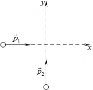 После соударения вторая шайба продолжает двигаться. Ось x и ось y. Модуль импульса по осям. Модуль импульса второй шайбы после удара. По гладкой горизонтальной плоскости по осям x и y движутся две шайбы.
